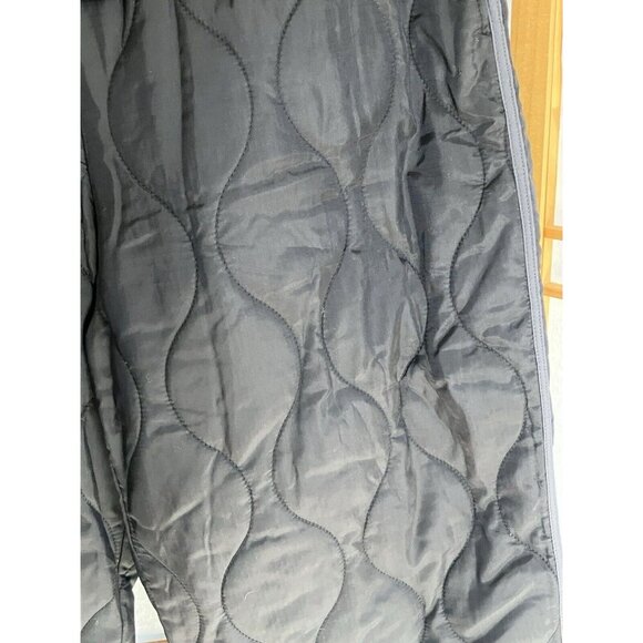 NWT Womens Black Nylon, 19 Cooper, Onion Quilted Jogger Pull on Pants Medium - Picture 6 of 11